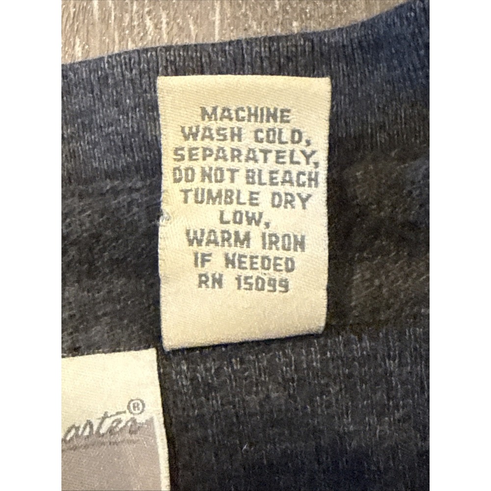 Vintage FieldMaster Sweater Made in USA XL 100% Cotton Button Neck Pullover - Picture 4 of 8